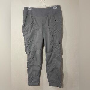 Prana Light Gray Pants women’s medium short